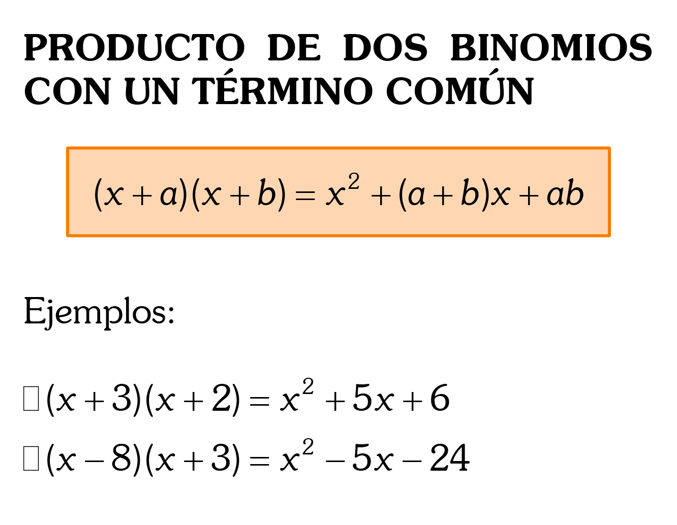 unmsm expert Álgebra productos notables lista de videos